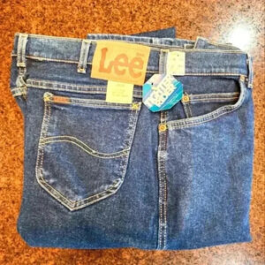 Made in the USA  Vintage 1985 NWT Lee tighter rider jeans. 34x36